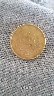 Coin 50 Euro Cents 2002 Italy Very Rare Marc Aurelius by Robertod