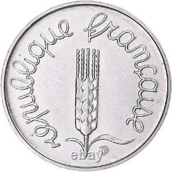 Coin, France, Ear of wheat, Centime, 1991, Paris, Very rare, UNC, Stainless steel