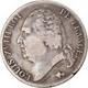 Coin, France, Louis Xviii, Louis Xviii, Franc, 1824, Limoges, Very Rare