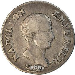 Coin, France, Napoleon I, 1/4 Franc, Year 13, Turin, Very rare, TTB, Silver