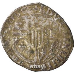 Coin, France, Provence, René I of Anjou, Half-gros, Tarascon, Very rare