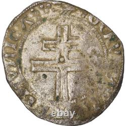 Coin, France, Provence, René I of Anjou, Half-gros, Tarascon, Very rare