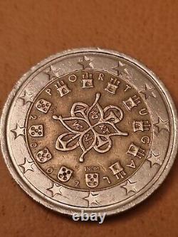 Coin From 2 Euros, Very Rare (family). Portugal 2002 Rare