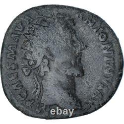Coin, Marcus Aurelius, Dupondius, 161, Rome, Very rare, VF, Bronze, RIC 816