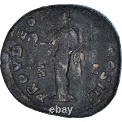 Coin, Marcus Aurelius, Dupondius, 161, Rome, Very rare, VF, Bronze, RIC 816
