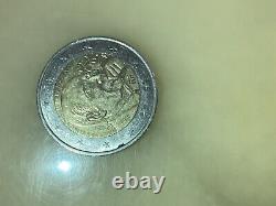 Coin Of Two Euros François Mitterand Rare Very Good Condition, Collector Piece