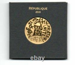Coin Or 500 (euro) (2015) Monnaie De Paris Asterix & Obelix (9 G) Tres Rare