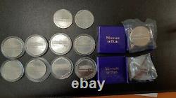 Collection Of 12 Chips From Pierre Rodier's Different Paris Mint Very Rare