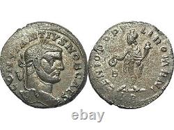 Constance Chlorus, incredible and very rare follis, Lyon, 297 AD. ROM 3166