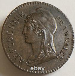 Convention Essay Of 25 Centimes An 3 (1795) Very Rare In State