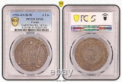 Convention Six Books In Engineering 1793 Lille Pcgs Xf40 Very Beautiful Rare Example