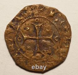 Crusades Principality of Antioch Very Rare Fraction of Denier of Bohemond III