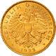 Currency, Austria, 20 Kronen, 1923, Very Rare, Unc+, Gold, Km2830