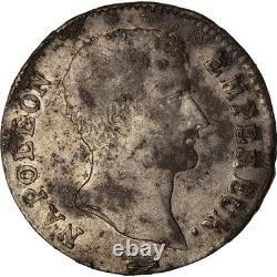 Currency, France, Napoleon I, Franc, 1807, Turin, Very rare, Fine, Silver