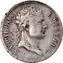 Currency, France, Napoleon I, Franc, 1810, Marseille, Very rare, TB+, Silver