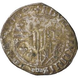 Currency, France, Provence, René I of Anjou, Half-gross, Tarascon, Very rare