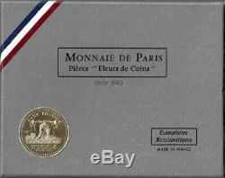 Currency Of Paris Series 1968 Fdc Set Uncirculated Very Rare Year