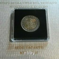 Currency Vatican 2 Euro 2005 Bu Sede Vacant Very Very Rare Unc. A174