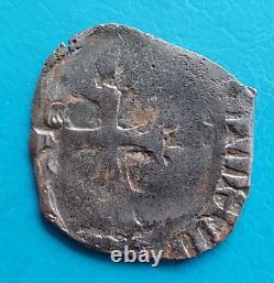 Dauphin's coinage for Charles VI, florette LE MONT-SAINT-MICHEL very rare