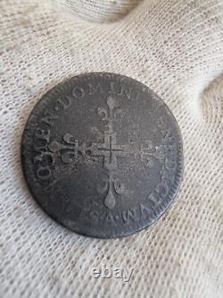 Double Weight Piefort of the Doudle Sol Parisis 1578 Moulins Des Etuves Very Rare