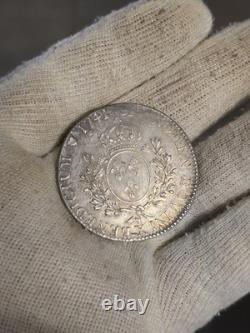 Écu with Headband 1741 x Amiens Superb and Very Rare R4