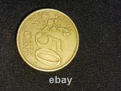 Euro 50 Cent Coin 2002 Portugal Very Rare