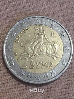 Exhibit 2 Euro Greece 2002 With S Very Very Rare
