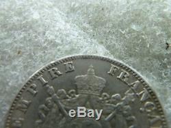 Extraordinary 2 Silver Francs Napoleon 3 1867 A Very Rare Quality