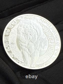 FRANCE 10 Euros Very Rare 2018 Chinese Calendar Year of the Dog BE Proof