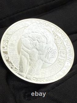 FRANCE 10 Euros Very Rare 2018 Chinese Calendar Year of the Dog BE Proof