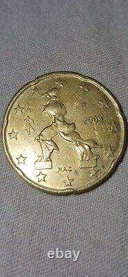 FRANCE 20 euro cents coin 2009 VERY BEAUTIFUL RARE coin Italy