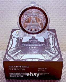 FRANCE Very Rare 2024 Olympic Games Heritage Series 10 the Eiffel Tower BE