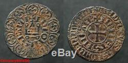 Feudal. County Bar, Maille Of Tierce Edward I, Ref Boudeau 1427, Very Rare