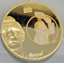 France 10 Euro Or 2007 Be Tintin Cap (985 Ex. Only) Very Rare Gold Pp