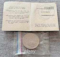 France. 5 Fr 1979 Piedfort. Very Rare. Mintage 300 Pieces