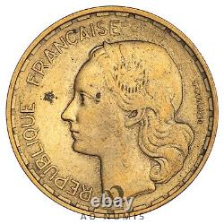 France 50 Francs 1950 Guiraud TTB+ VERY RARE copper-aluminium coin