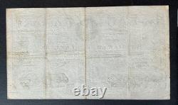 France Louis XVI Very Rare 100 Livres Assignat of 29-09-1790