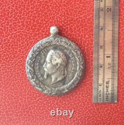 France - Very Rare Medal Campaign of Italy 1859 - Awarded to 3V (3rd Voltigeur)