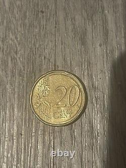 French 20 centimes coin 2010 very rare-SPL