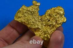 Grand Gold Nugget Australian Natural 131.32 Grams 4.22 Troy Ounces Very Rare