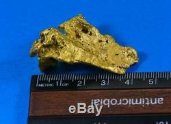 Grand Gold Nugget Australian Natural 52.36 Grams 1.68 Troy Ounces Very Rare