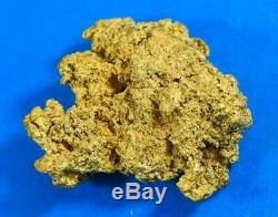 Grand Gold Nugget Australian Natural 68.60 Grams 2.20 Troy Ounces Very Rare