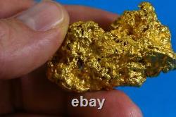 Great Natural Gold Australian Nugget 80.31 Grams 2.58 Troy Onces Very Rare C