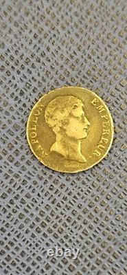 Half Franc Napoleon Year 13 Q Very Rare Silver