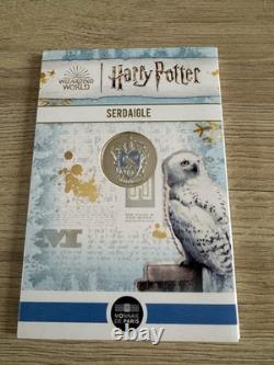 Harry Potter 10 in silver set of 4 crests including very rare Gryffindor / 2022