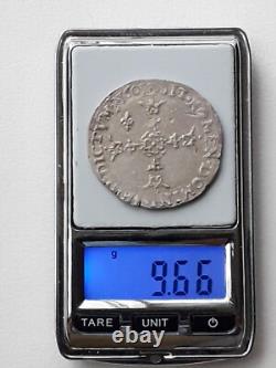 Henri IV (1589–1610) Quarter écu 1603 R of Villeneuve Sb 4698 Very Rare