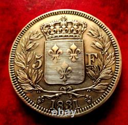Henry V 5 francs 1831 very rare