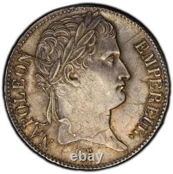 Hundred Days Napoleon 5 Francs 1815 Limoges Superb NGC AU58 very rare