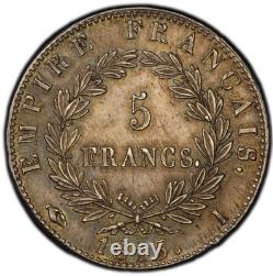 Hundred Days Napoleon 5 Francs 1815 Limoges Superb NGC AU58 very rare