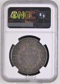 Hundred Days Napoleon 5 Francs 1815 Limoges Superb NGC AU58 very rare